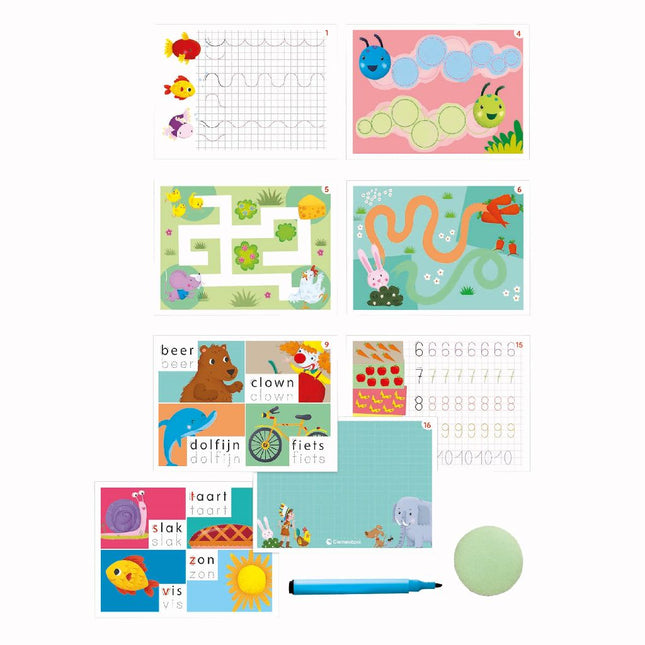 Clementoni Leerspel Ik Leer Schrijven - Babywinkel - 8005125561766