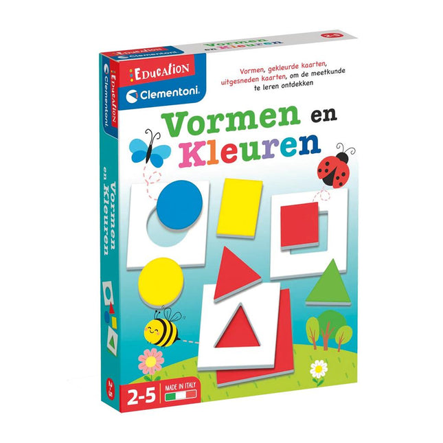 Clementoni Leerspel Vormen En Kleuren - Babywinkel - 8005125561797