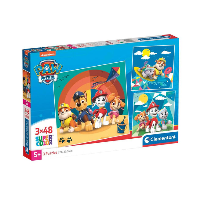 Clementoni Paw Patrol Puzzel 3x48st - Babywinkel - 8005125252916
