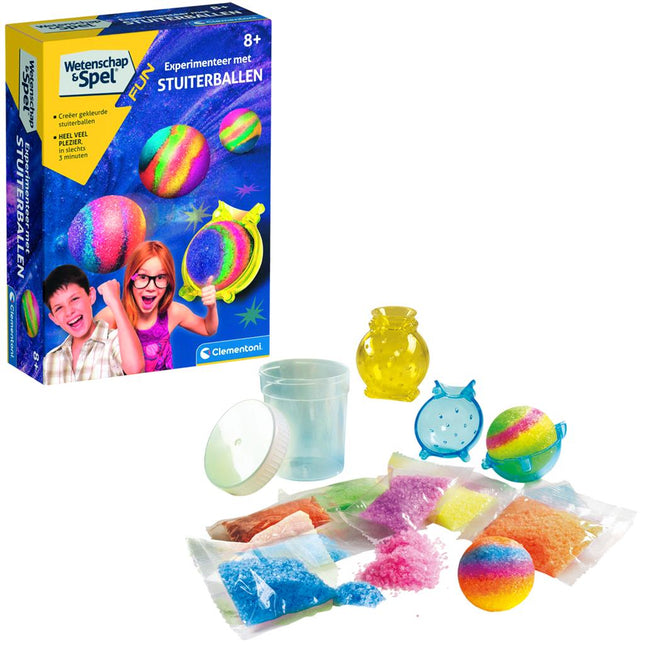 Clementoni Wetenschap Stuiterballen Crazy Balls - Babywinkel - 8005125668762