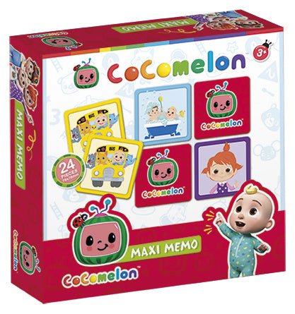 Cocomelon Maxi Memo 24st - Babywinkel - 8714274550032