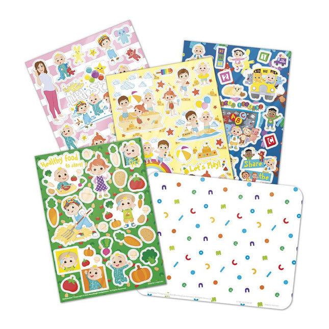 Cocomelon Raamstickers - Babywinkel - 8714274550070