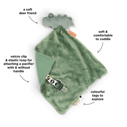 Comfort blanket Croco Green koop je bij Babywinkel