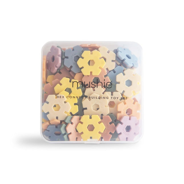 Mushie Bouwset Bloemen 100 Delig koop je bij Babywinkel