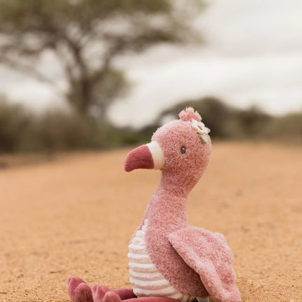 <tc>Little Dutch</tc> Peluche Flamingo Safari 17 cm