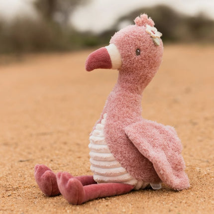 <tc>Little Dutch</tc> Peluche Flamingo Safari 17 cm