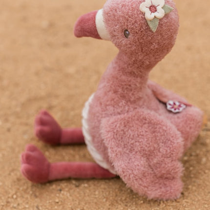 <tc>Little Dutch</tc> Peluche Flamingo Safari 17 cm