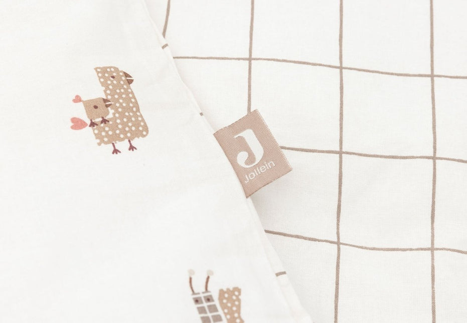 Jollein Dekbedovertrek Peuter Animal Friends 100X140Cm koop je bij Babywinkel