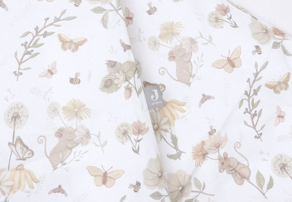 Dekbedovertrek met sloop 100x140cm - Dreamy Mouse - Babywinkel - 8717329377134