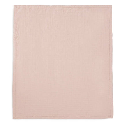 Deken Hydrofiel 75x100cm Jacquard - Wild Rose - GOTS - Babywinkel - 8717329393509