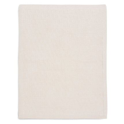 Deken Wieg 75x100cm Grain Knit - Oatmeal - Babywinkel - 8717329377622