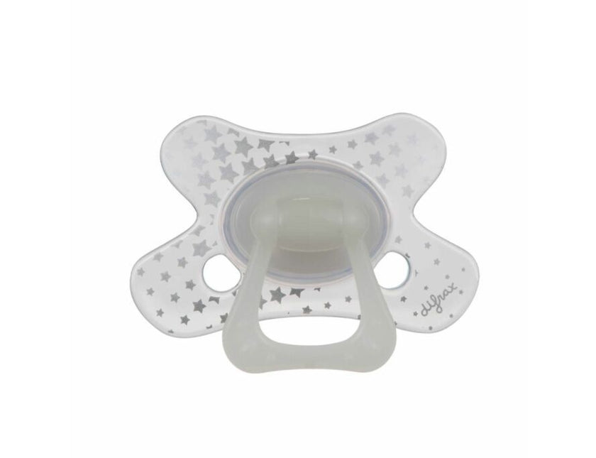 Difrax Speen 20+ Natural Nacht Glow In The Dark koop je bij Babywinkel