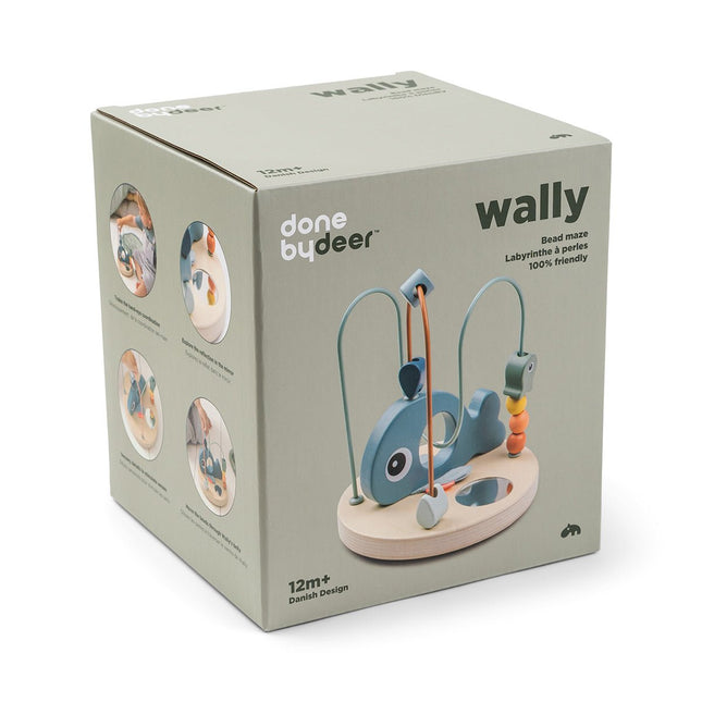 Done by Deer Houten Speelgoed Wally Blue - Done by Deer - Babywinkel - 5712643045793
