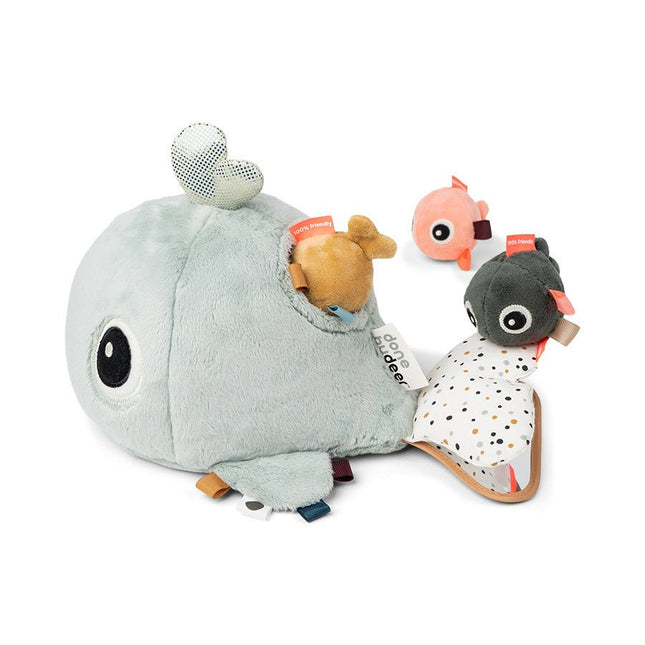 Done by Deer Knuffel Wally Blue 4 - delig koop je bij Babywinkel