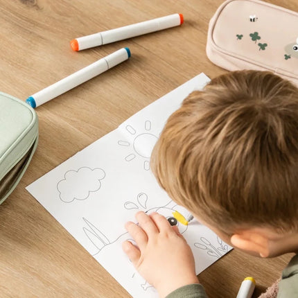 Done By Deer Pennen Etui Playground Green koop je bij Babywinkel