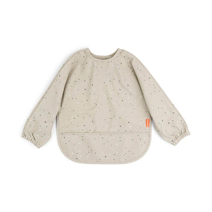 Done by Deer Slabbetje Met Mouwen Confetti Sand - Done by Deer - Babywinkel - 5712643029793