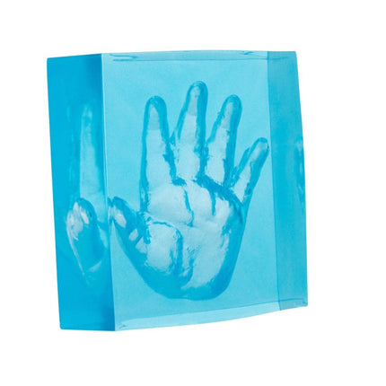 Dooky Fotolijst Crystal Memories 2D Hand Voet Afdruk 10X10Cm - Dooky - Babywinkel - 5038278013526