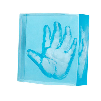 Dooky Fotolijst Crystal Memories 2D Hand Voet Afdruk 10X10Cm - Dooky - Babywinkel - 5038278013526