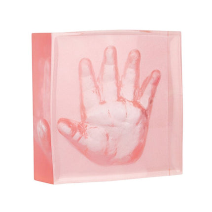 Dooky Fotolijst Crystal Memories 2D Hand Voet Afdruk 10X10Cm - Dooky - Babywinkel - 5038278013526