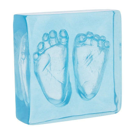Dooky Fotolijst Crystal Memories 2D Hand Voet Afdruk 10X10Cm - Dooky - Babywinkel - 5038278013526