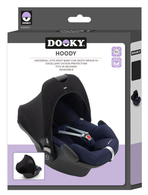 Dooky Maxi Cosi Zonnekap Hoody Zwart Zwart koop je bij Babywinkel