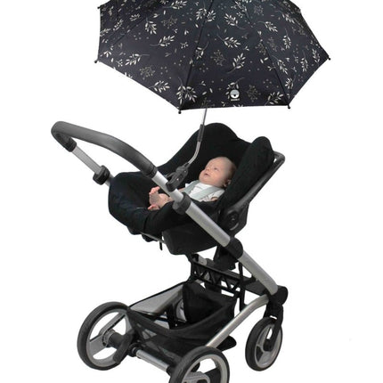 Dooky Parasol Leaves Uv 50+ Black - Dooky - Babywinkel - 5038278011782