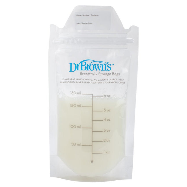 Dr. Brown's Borstvoeding bewaarzakjes 25st - Dr. Brown's - Babywinkel - 851606002086