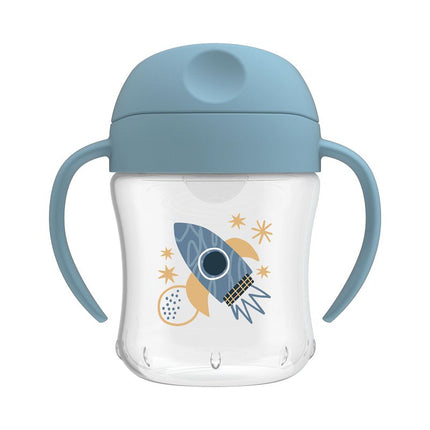 Dr. Brown's Drinkbeker 180ml Blauw koop je bij Babywinkel