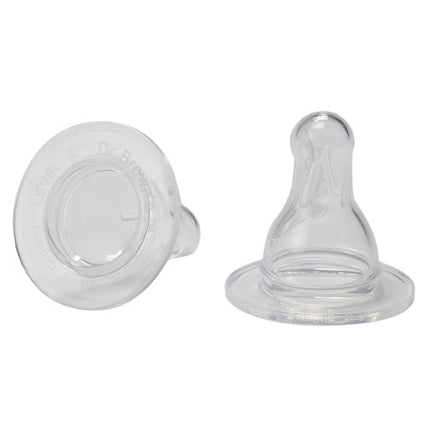 Dr. Brown's Flesspeenstandaard fase 4 2st - Dr. Brown's - Babywinkel - 072239305089