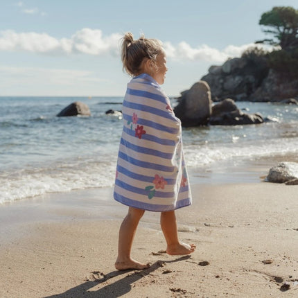 Dreamy Purple Stripe Handdoek koop je bij Babywinkel