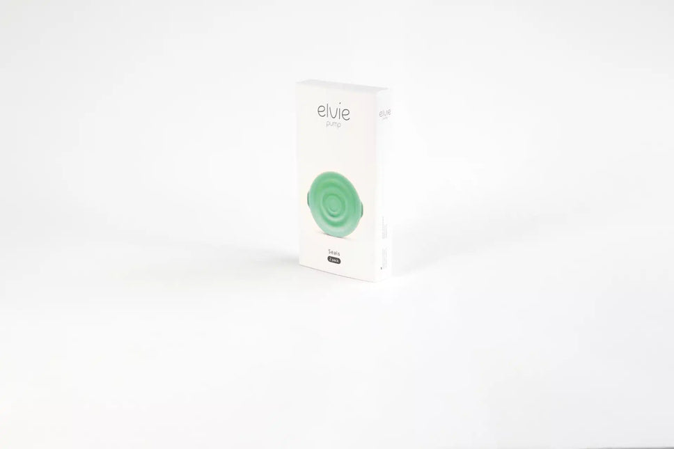 Elvie Afsluitplaatjes Pump Groen 2St - Elvie - Babywinkel - 5060442520103