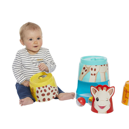 <tc>Sophie de Giraf</tc> Set di blocchi Giraffa Torre Gigante