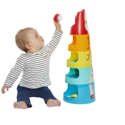 <tc>Sophie de Giraf</tc> Set di blocchi Giraffa Torre Gigante