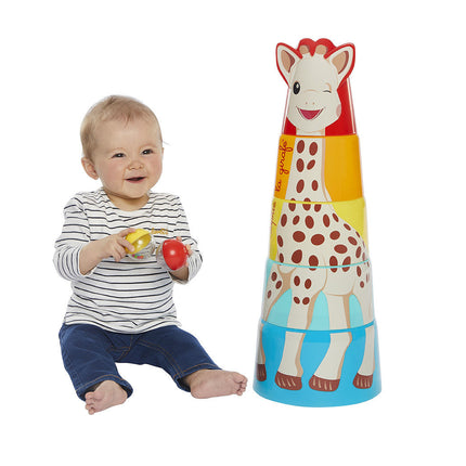 <tc>Sophie de Giraf</tc> Set di blocchi Giraffa Torre Gigante