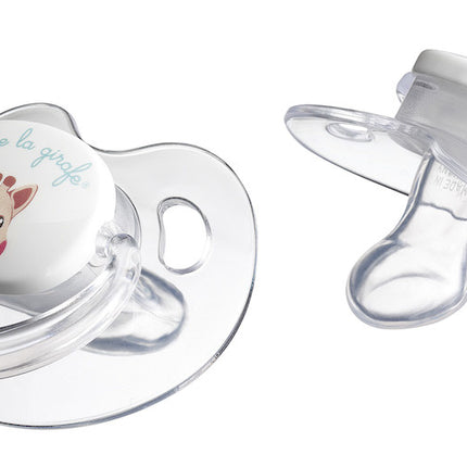 <tc>Sophie de Giraf</tc> <tc>Succhietto</tc> Set di 2 Silicone 6-18 mesi 2 pezzi