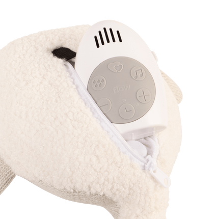 Flow Amsterdam Knuffel Met Hartslag Moby Beige - Flow Amsterdam - Babywinkel - 8717953275578