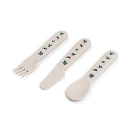 Foodie cutlery set Tiny farm - Babywinkel - 5712643055372