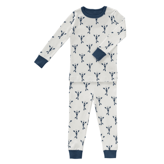 Fresk Baby Pyjama Lobster Indigo Blue 2 - delig koop je bij Babywinkel