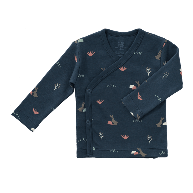 Fresk Baby Vestje Rabbit Mood Indigo - Fresk - Babywinkel - 8720574692570