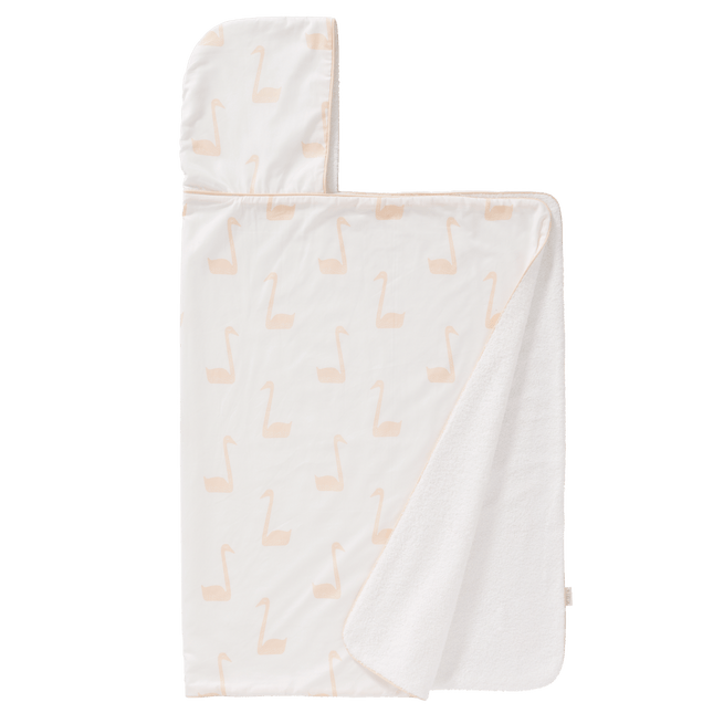 Fresk Badcape Baby Swan Pale Peach - Fresk - Babywinkel - 8719638232463