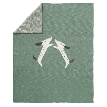 Fresk Ledikantdeken Gebreid Dachsy 100x150cm - Fresk - Babywinkel - 8719638239981