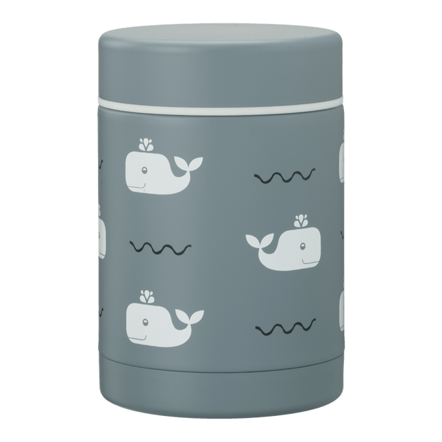 Fresk Thermosfles Food Jar Whale 300ml - Fresk - Babywinkel - 8720088957875