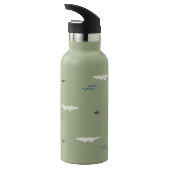 Fresk Thermosfles Nordic Crocodile 500ml - Fresk - Babywinkel - 8720574699807
