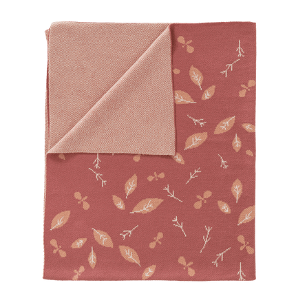 Fresk Wiegdeken Gebreid Forest Rose 80x100cm - Fresk - Babywinkel - 8720088956519