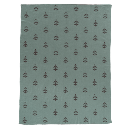 Fresk Wiegdeken Gebreid Leaves 80x100cm - Fresk - Babywinkel - 8720088956502
