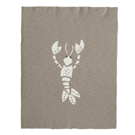 Fresk Wiegdeken Gebreid Lobster Grey 80x100cm - Fresk - Babywinkel - 8719638235655