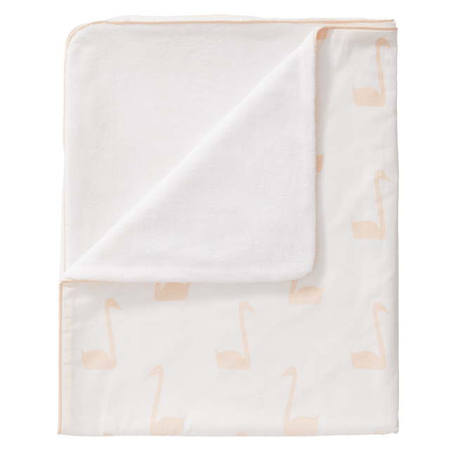 Fresk Wiegdeken Swan Pale Peach 80x100cm - Fresk - Babywinkel - 8719638232586
