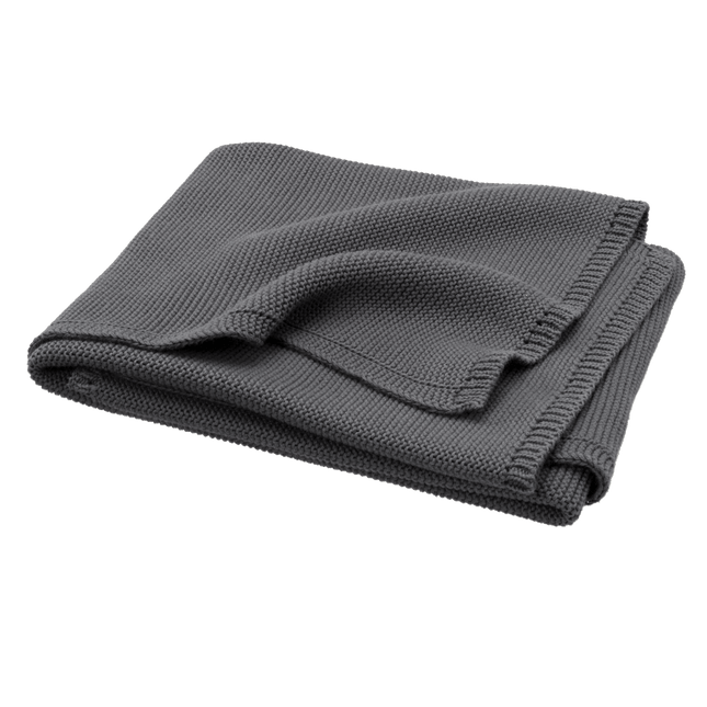 Fresk Wiegdeken Uni Dark Grey 80x100cm - Fresk - Babywinkel - 8720088956441