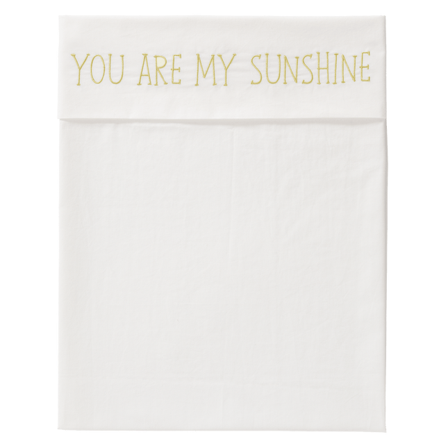 Fresk Wieglaken Sunshine Mimosa 75x90cm koop je bij Babywinkel