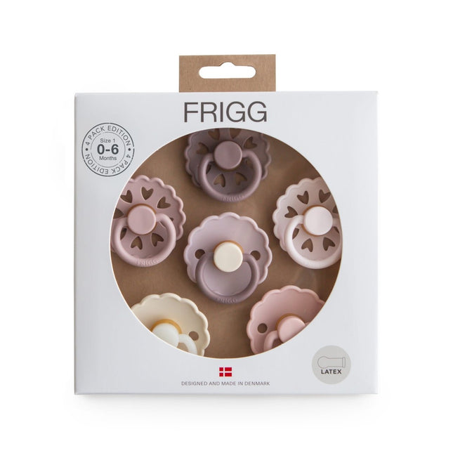 Frigg Speen Maat 1 Blooming Love Latex 6St - Frigg - Babywinkel - 5715239029450